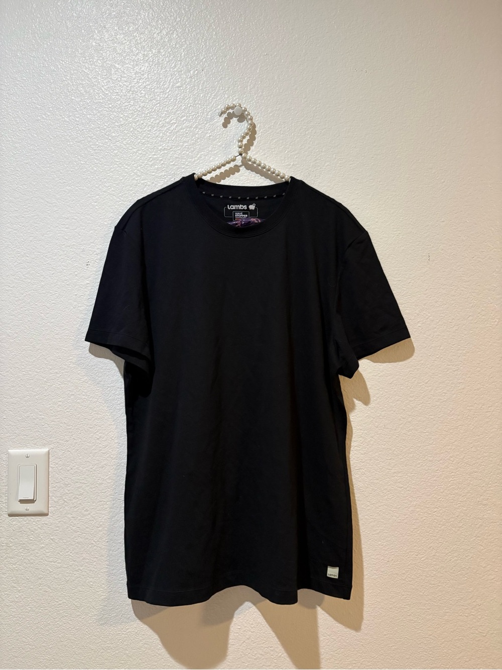 Lambs Large EMF protection Short-Sleeve Crew Tee